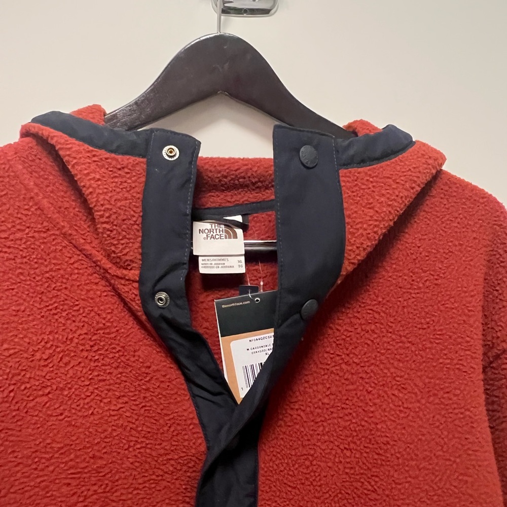North Face Carbondale 1/4 Snap Fleece Hoodie - NWT - Picture 5 of 8
